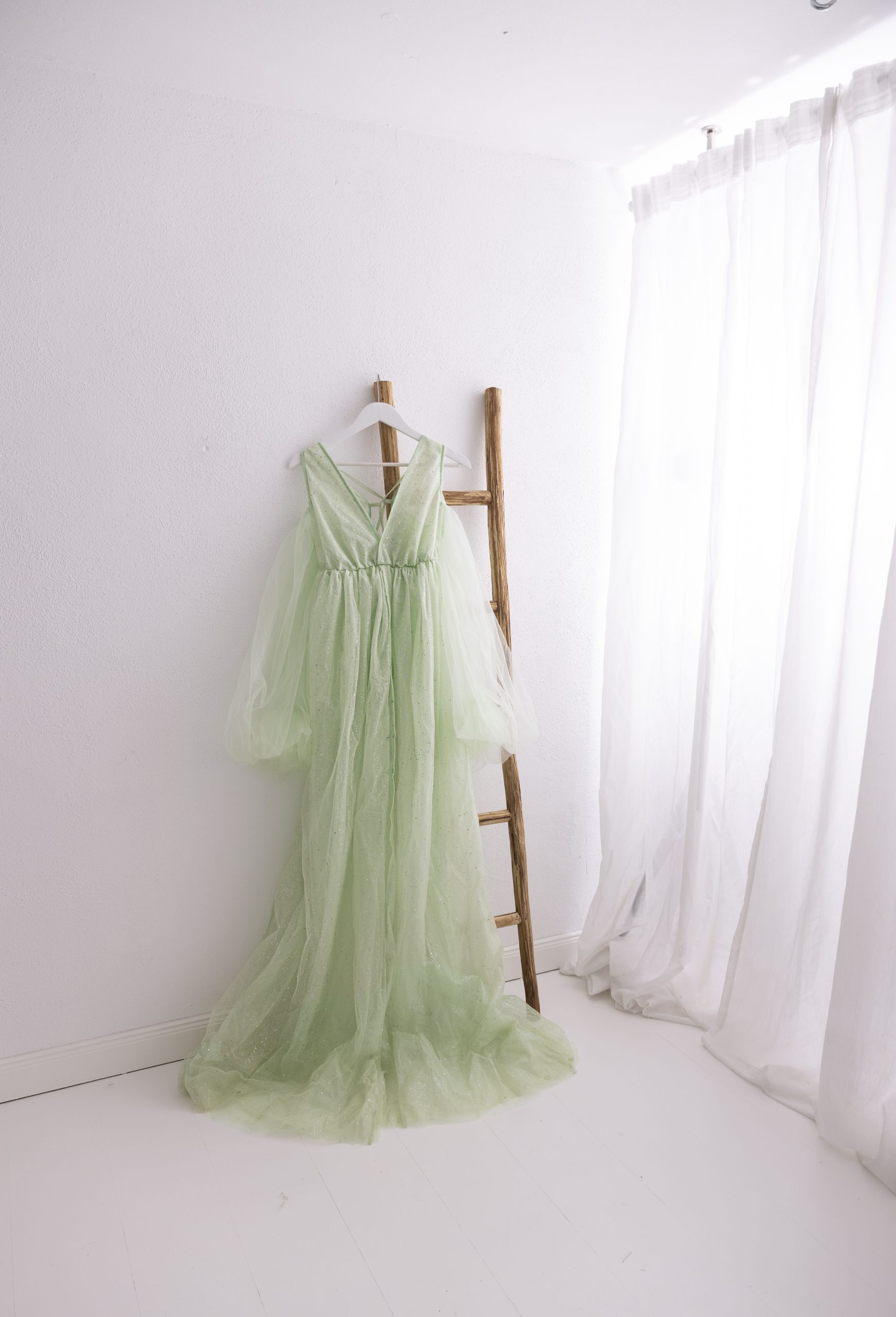 Glitzerkleid Mint